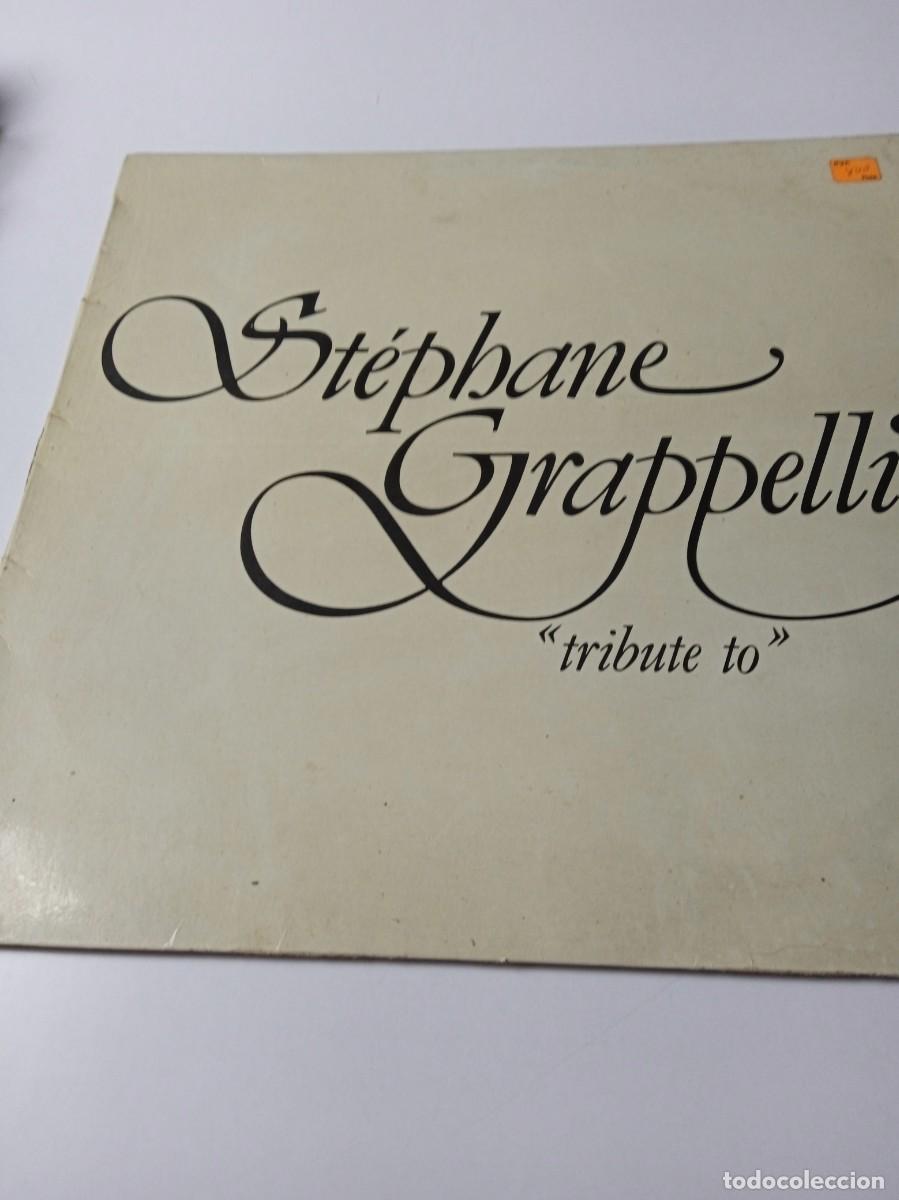 Discos de vinilo: ST&Eacute;PHANE GRAPPELLI Tribute to - Foto 1