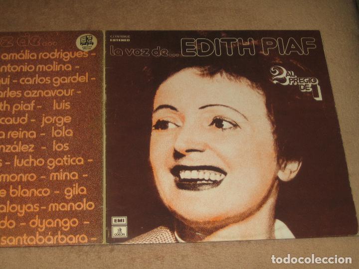Discos de vinilo: EDITH PIAF - DOBLE LP - Foto 1