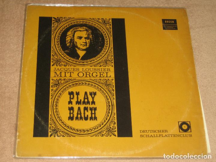 Discos de vinilo: JACQUES LOUSSIER - ED. GERMANY - Foto 1