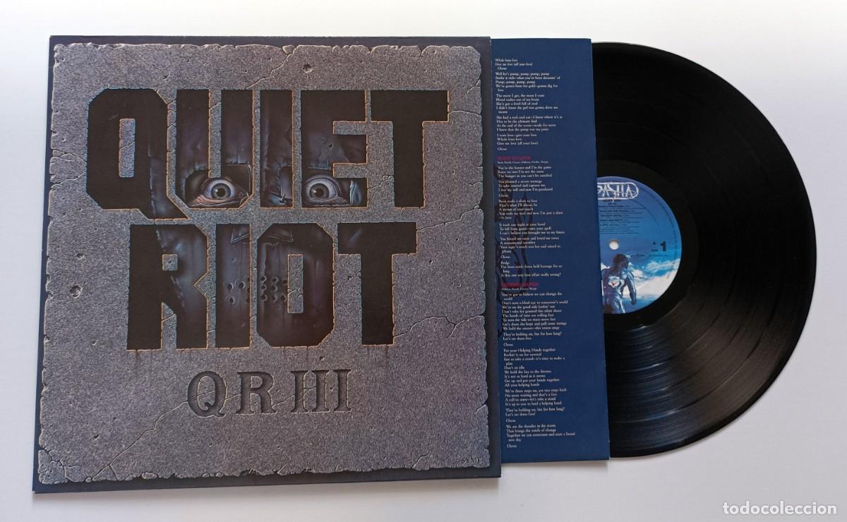 Discos de vinilo: LP QUIET RIOT - QR III - Foto 3