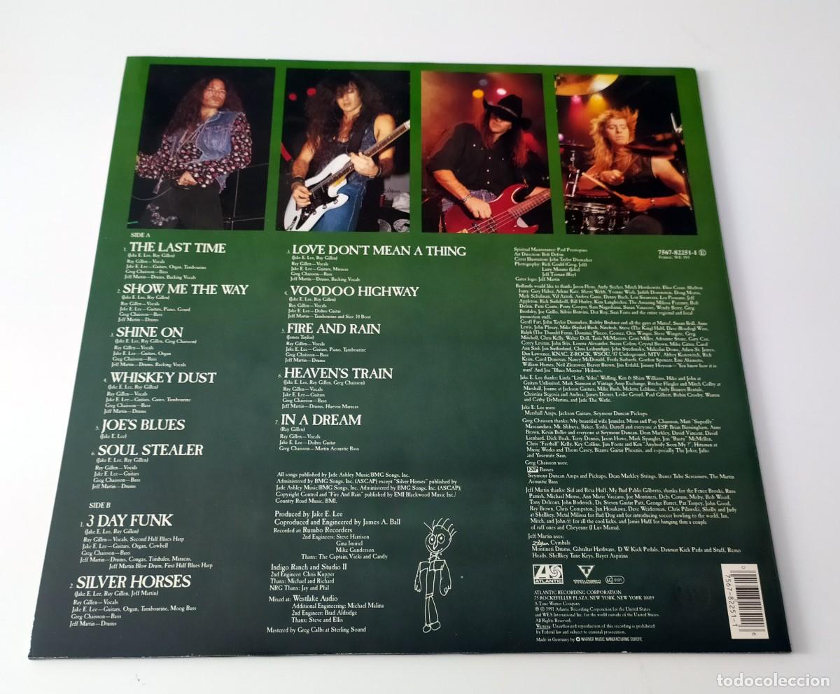 Discos de vinilo: LP BADLANDS - VOODOO HIGHWAY - Foto 2