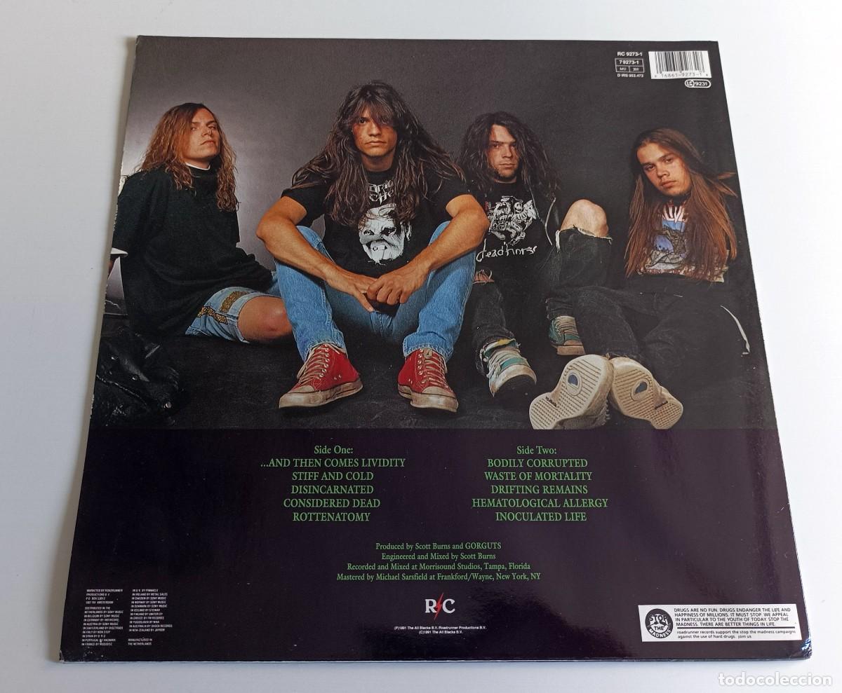 Discos de vinilo: LP GORGUTS - CONSIDERED DEAD - Foto 2