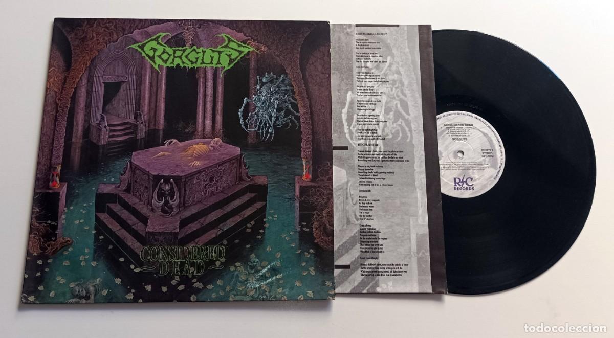 Discos de vinilo: LP GORGUTS - CONSIDERED DEAD - Foto 3