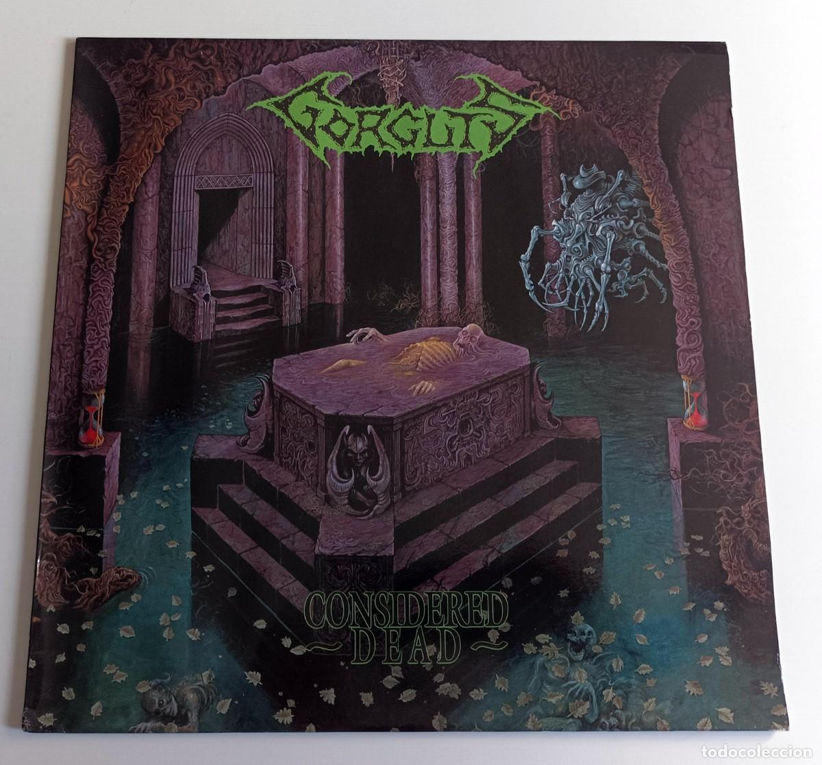 Discos de vinilo: LP GORGUTS - CONSIDERED DEAD - Foto 1