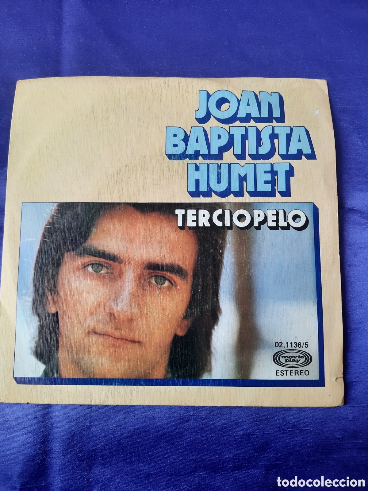 Discos de vinilo: Joan Baptista Humet Terciopelo 1976