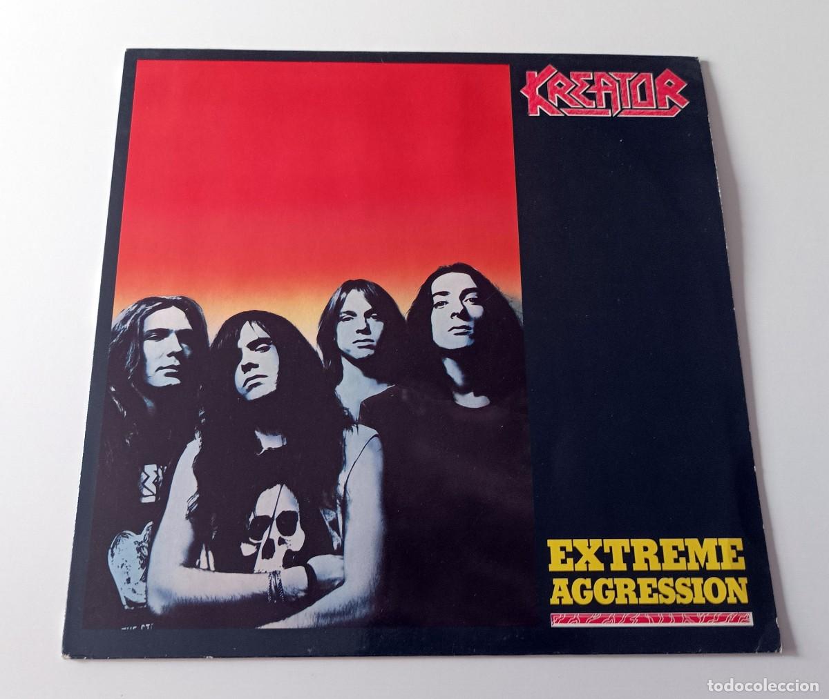 Discos de vinilo: LP KREATOR - EXTREME AGGRESSION - Foto 1