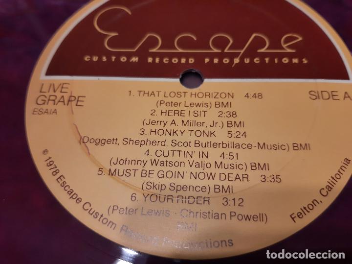 Discos de vinilo: MOBY GRAPE -LIVE GRAPE- (1978) LP DISCO VINILO - Foto 7