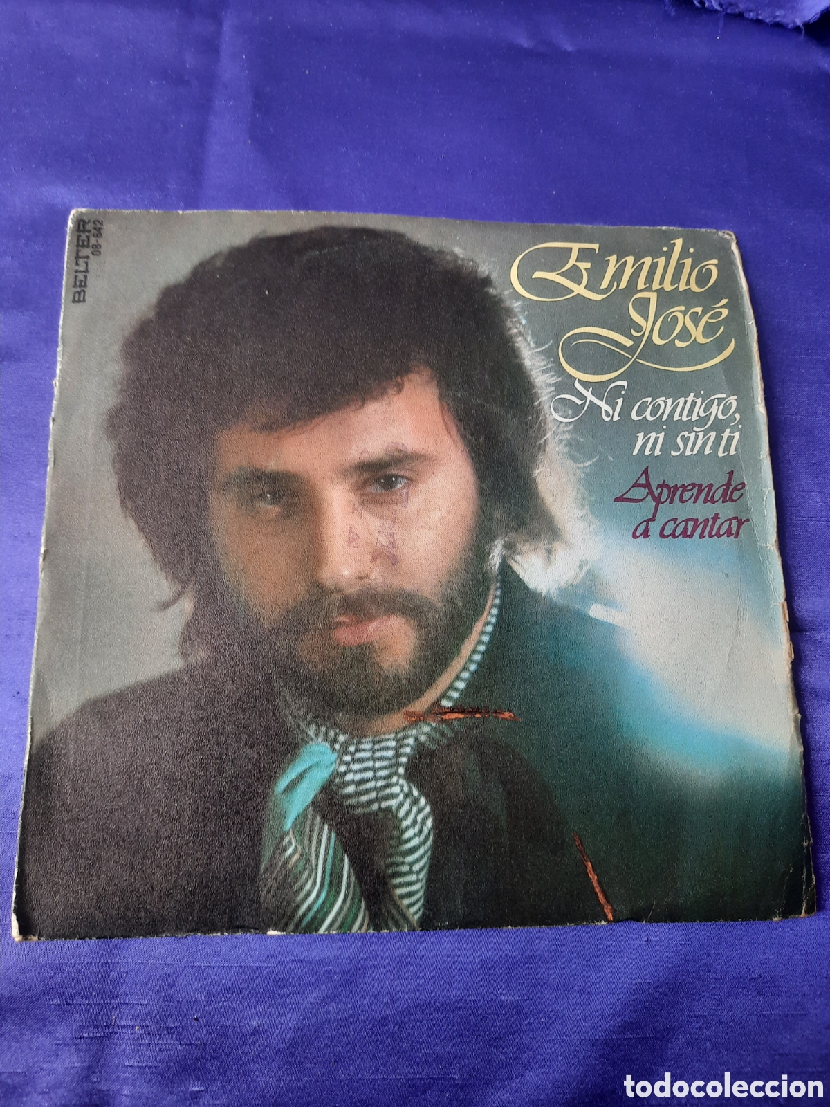 Discos de vinilo: Emilio Jos&eacute; Ni contigo ni sin ti 1977.
