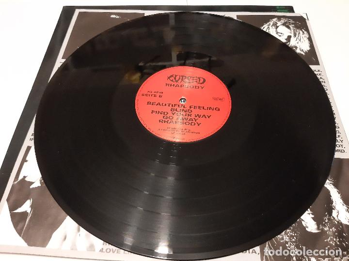 Discos de vinilo: CURSED -RHAPSODY- (1991) LP DISCO VINILO - Foto 7