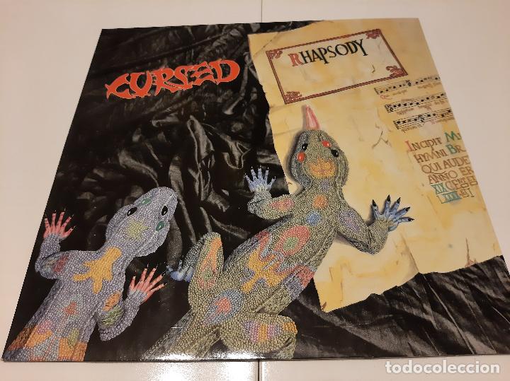 Discos de vinilo: CURSED -RHAPSODY- (1991) LP DISCO VINILO - Foto 1
