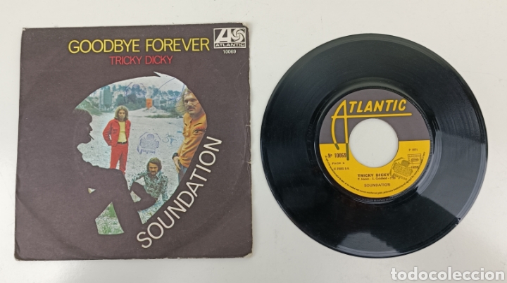 Discos de vinilo: GOODBYE FOREVER. TRICKY DICKY. SOUNDATION - Foto 1