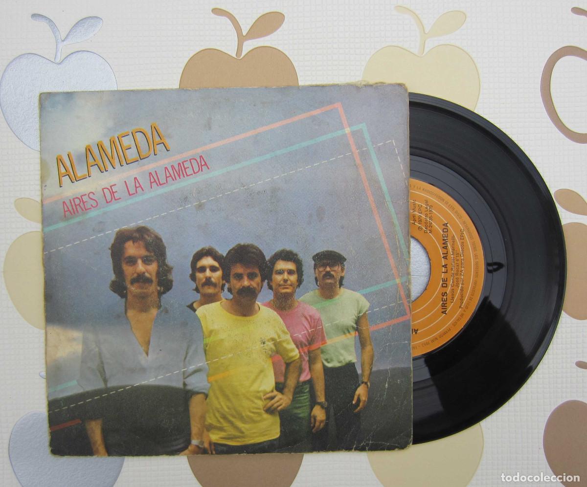 Discos de vinilo: DISCO SINGLE VINILO ALAMEDA - AIRES DE LA ALAMEDA - Foto 1