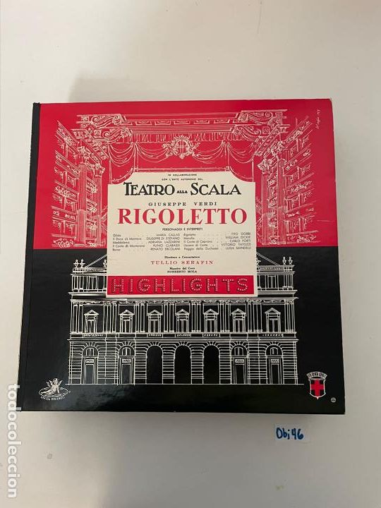 Discos de vinilo: Rigoletto - Foto 1