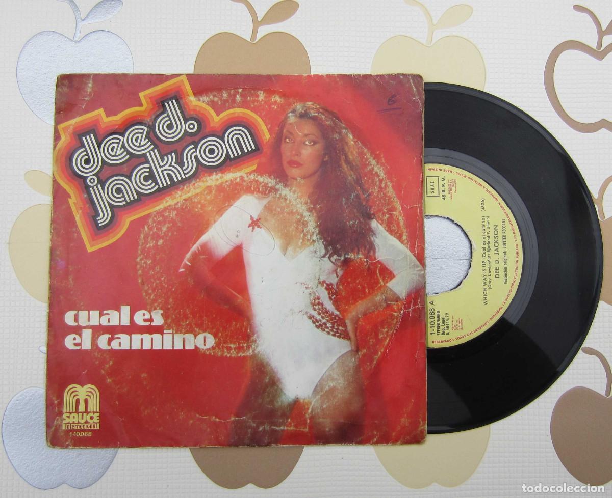 Discos de vinilo: DISCO SINGLE VINILO DEE D JACKSON - CUAL ES EL CAMINO - Foto 1