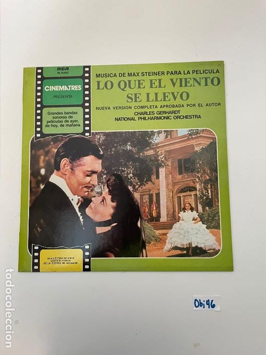 Discos de vinilo: Lo Que El Viento Se Llevo - Foto 1