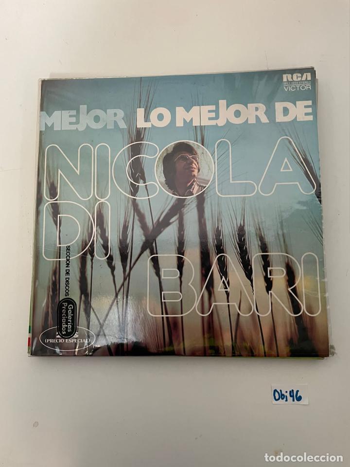 Discos de vinilo: Nicola di bari - Foto 1