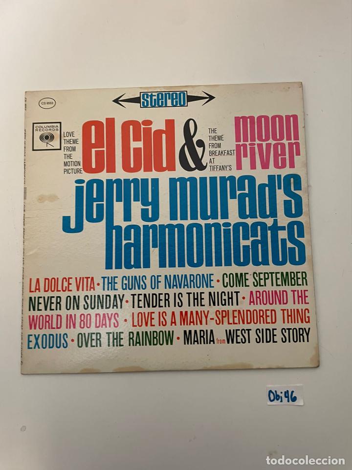 Discos de vinilo: El cid & moon river Jerry murad&rsquo;s harmonicats - Foto 1