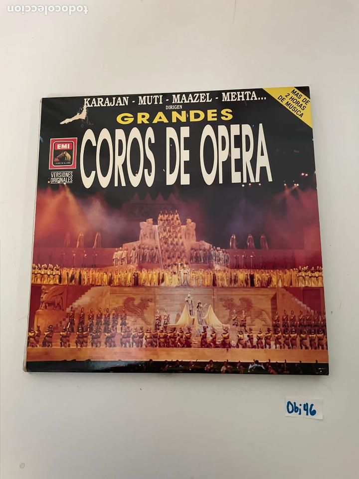 Discos de vinilo: Grandes coros de &oacute;pera - Foto 1