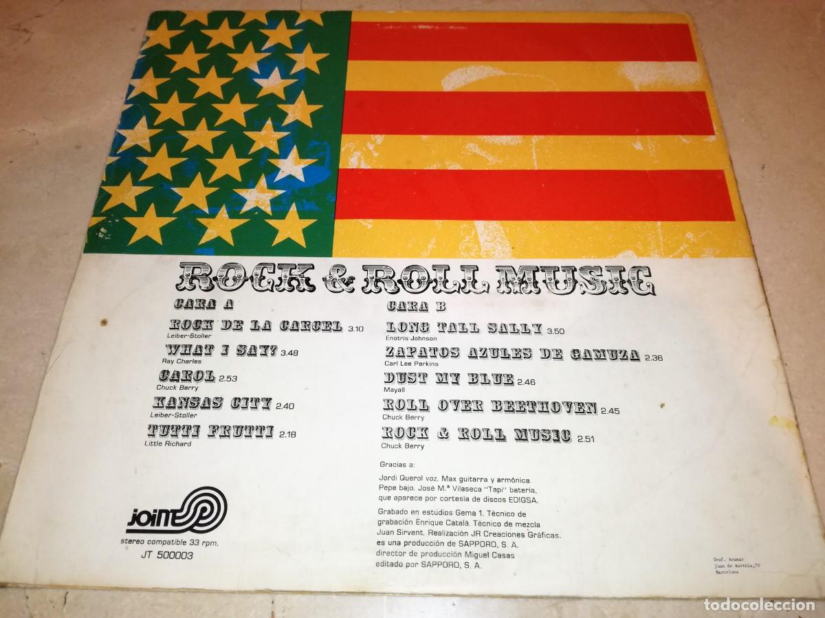 Discos de vinilo: TAPIMAN-ROCK & ROLL MUSIC-ORIGINAL 1972 - Foto 2