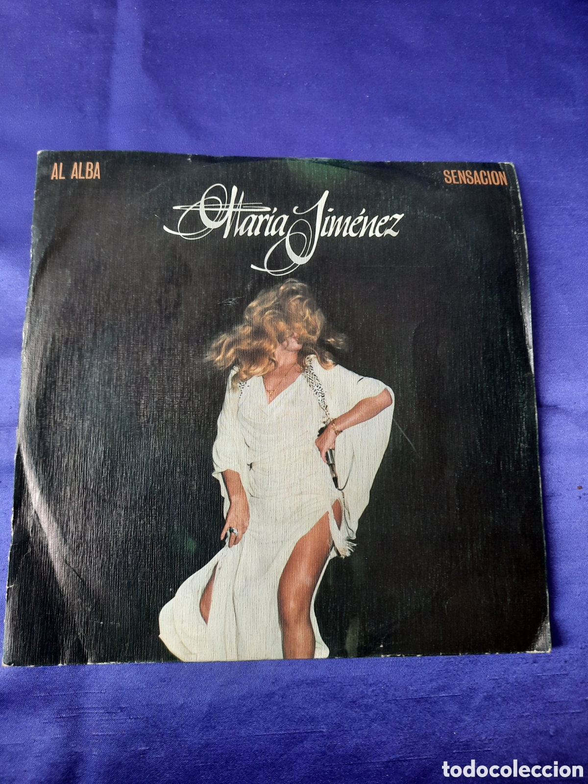Discos de vinilo: Maria Jim&eacute;nez Sensacion 1980 - Foto 1
