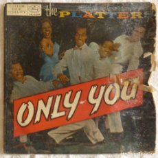 Discos de vinilo: THE PLATTERS. ONLY YOU/ WHY SHOULD I?/ REMEMBER WHEN/ HEAVEN ON EARTH. MERCURY, SPAIN 1959 EP