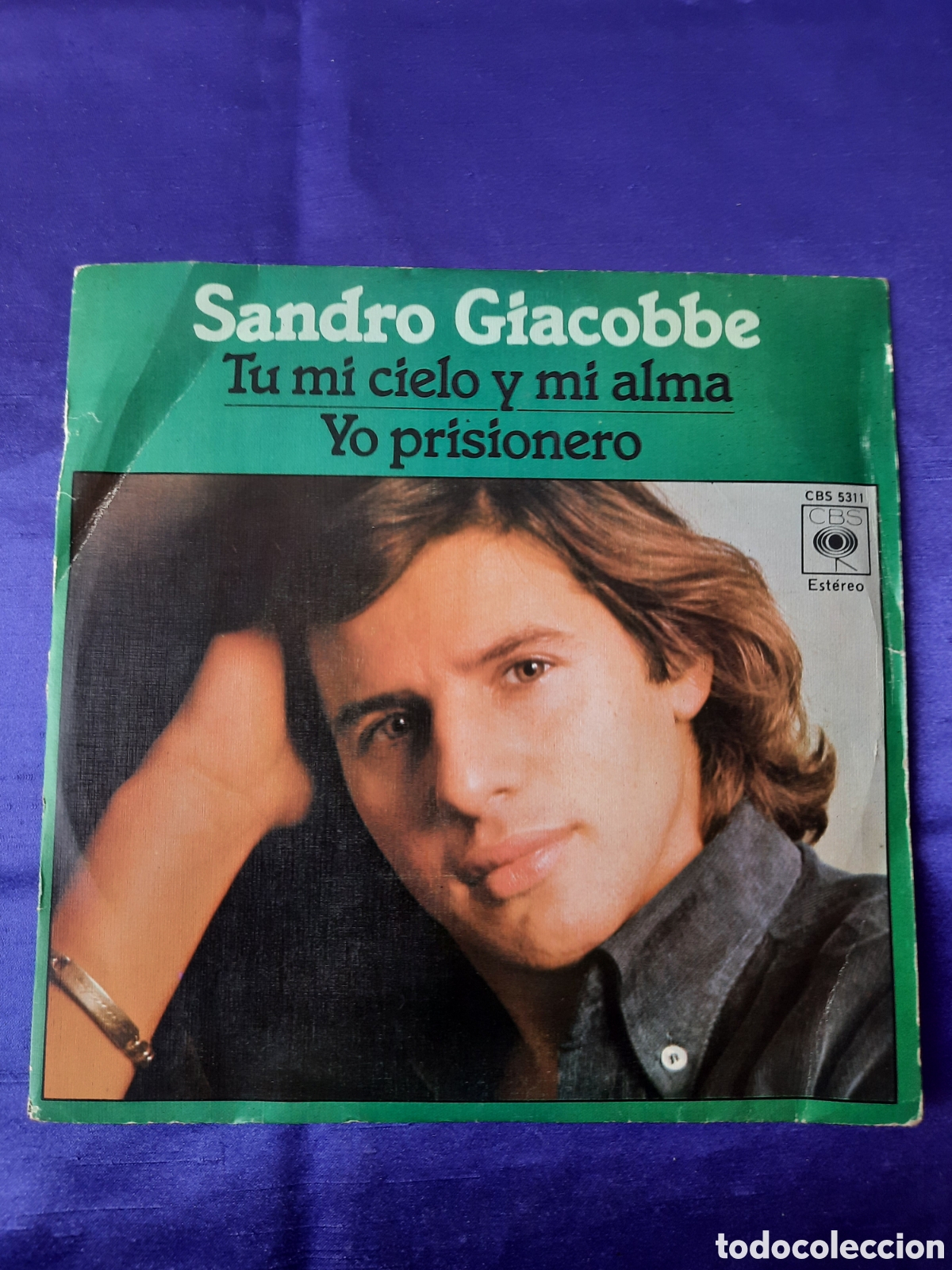 Dischi in vinile: Sandro Giacobbe Tu mi cielo y mi alma 1977