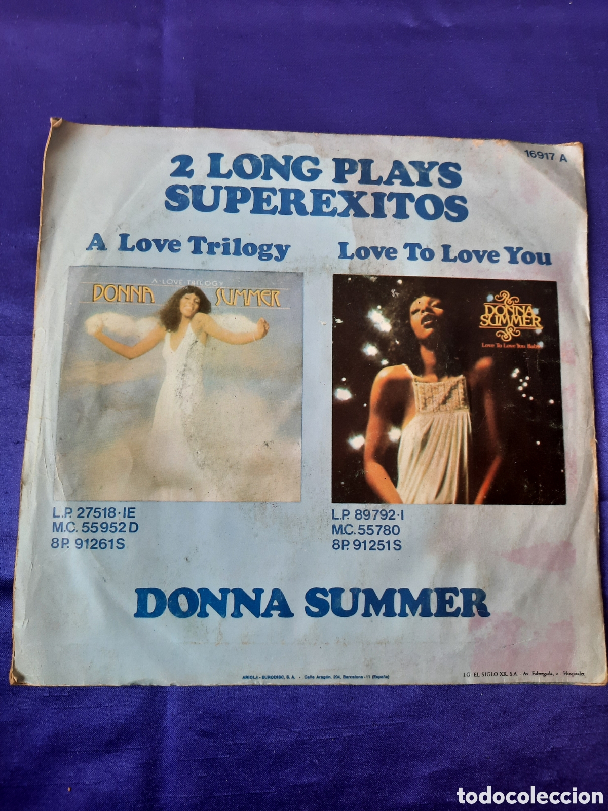 Discos de vinilo: Donna Summer Try me...We Can Me 1976 - Foto 2