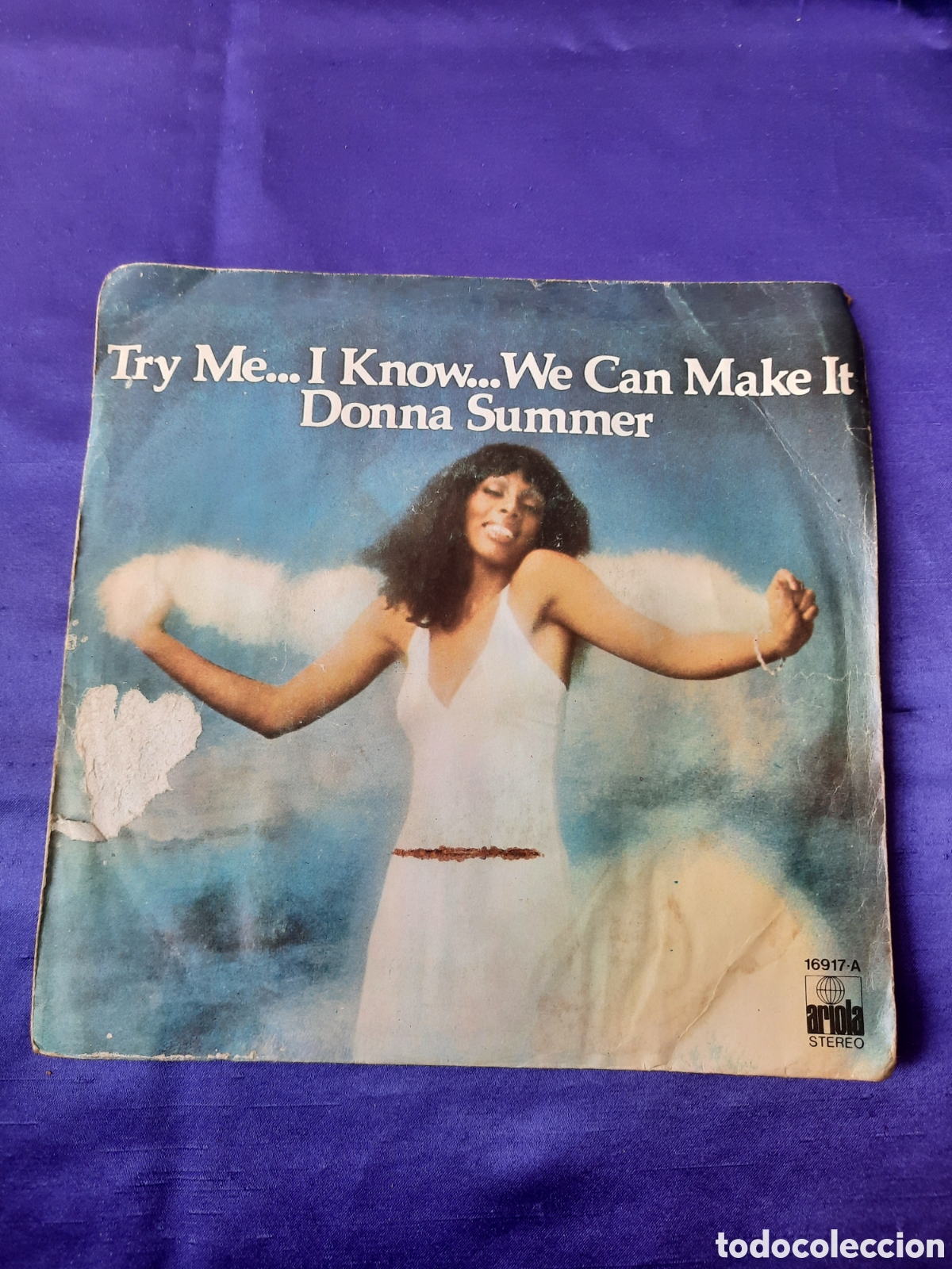 Discos de vinilo: Donna Summer Try me...We Can Me 1976 - Foto 1