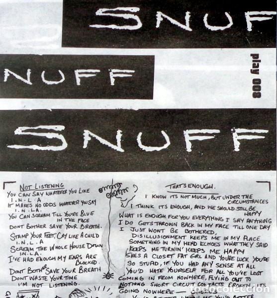 Discos de vinilo: Snuff &ndash; Not Listening - Foto 4