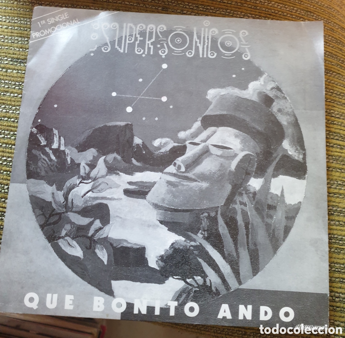 Discos de vinilo: Los supersonicos - que bonito ando. Con hoja - Foto 1
