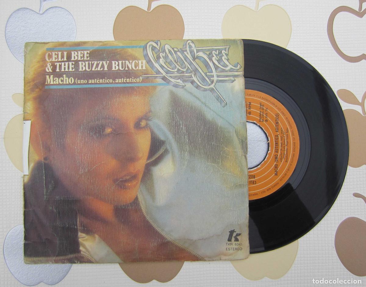 Discos de vinilo: DISCO SINGLE VINILO CELI BEE - MACHO - Foto 1