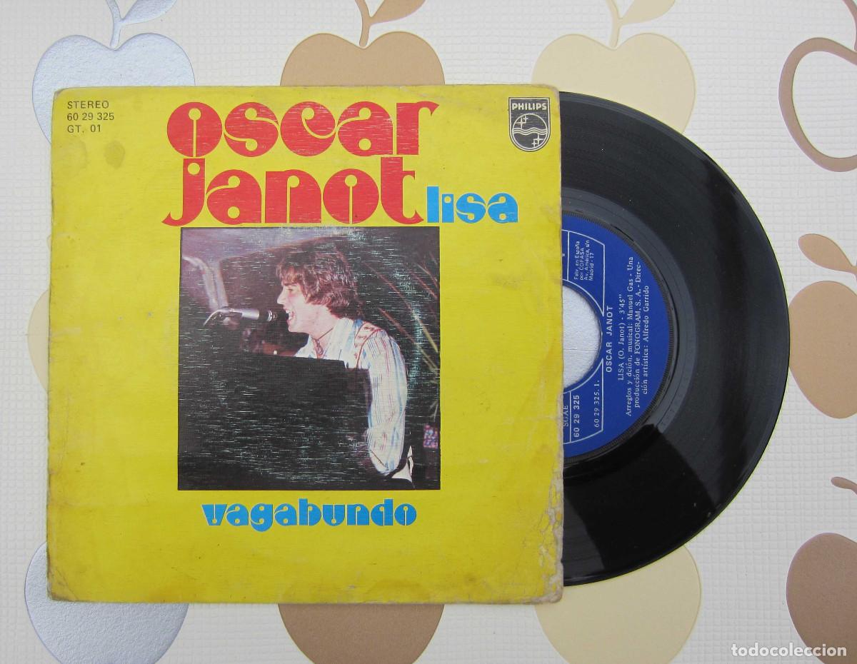 Discos de vinilo: DISCO SINGLE VINILO OSCAR JANOT - LISA - Foto 1