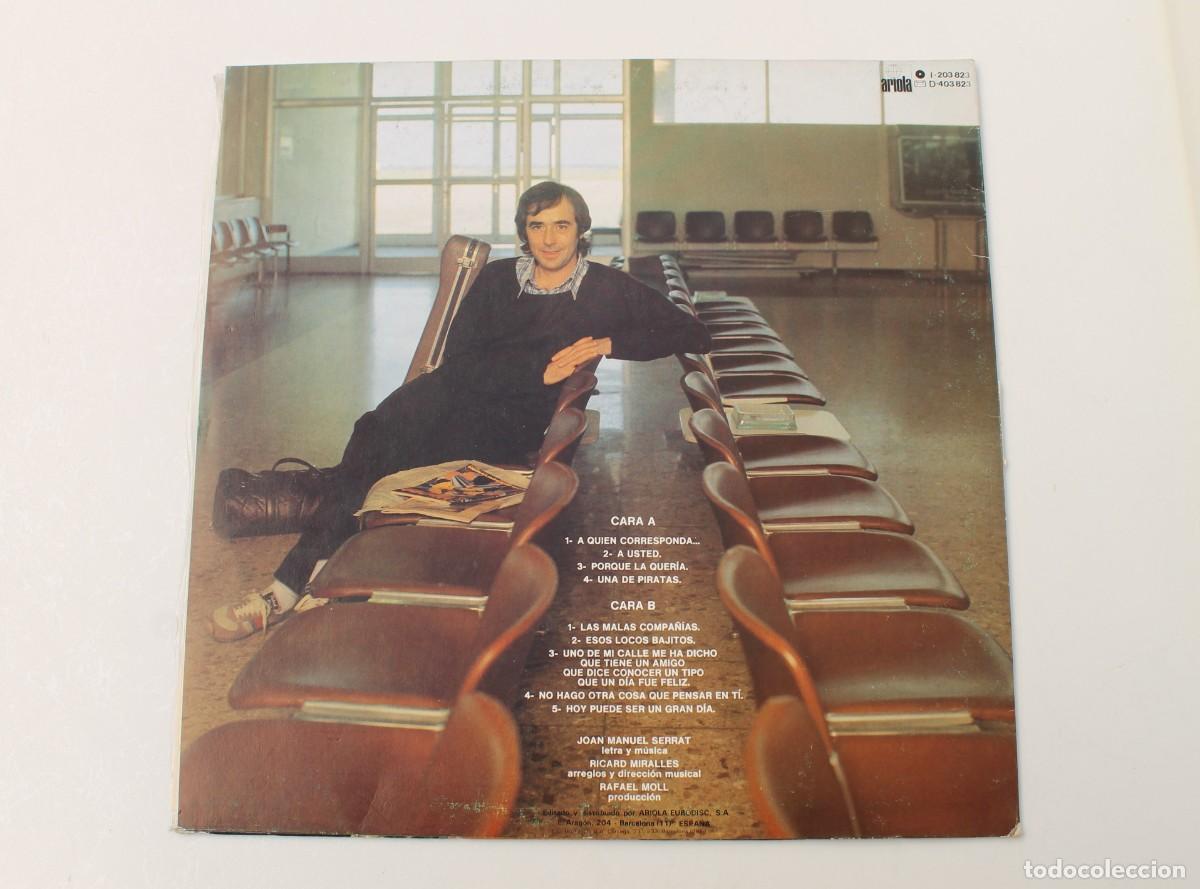 Discos de vinilo: LP - SERRAT - EN TRANSITO - Foto 2