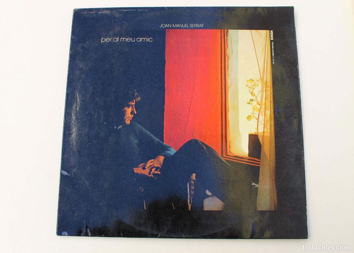 Discos de vinilo: LP - JOAN MANUEL SERRAT - PER AL MEU AMIC - Foto 1