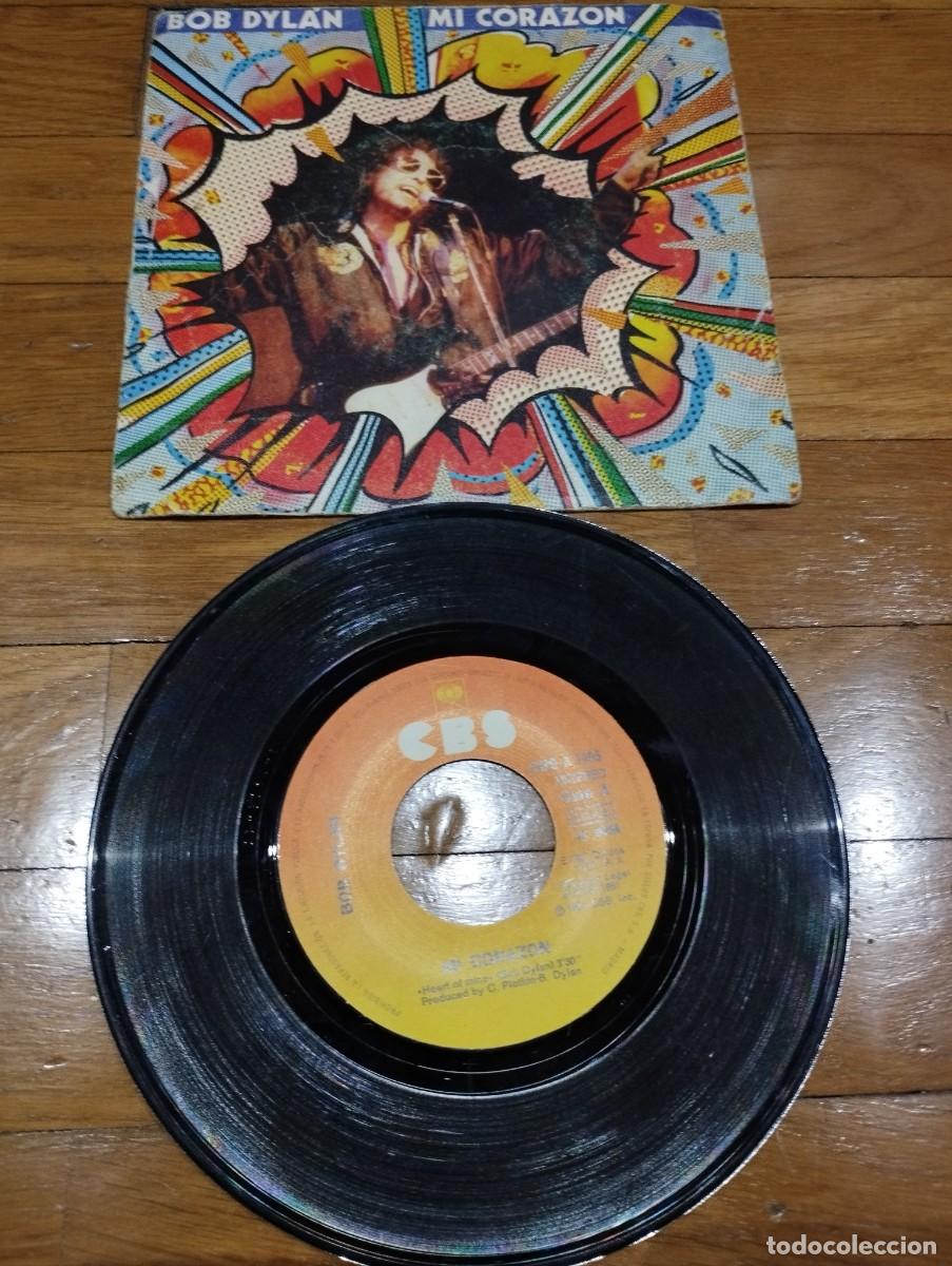 Discos de vinilo: BOB DYLAN - MI CORAZON -- SINGLE 1981 - Foto 1