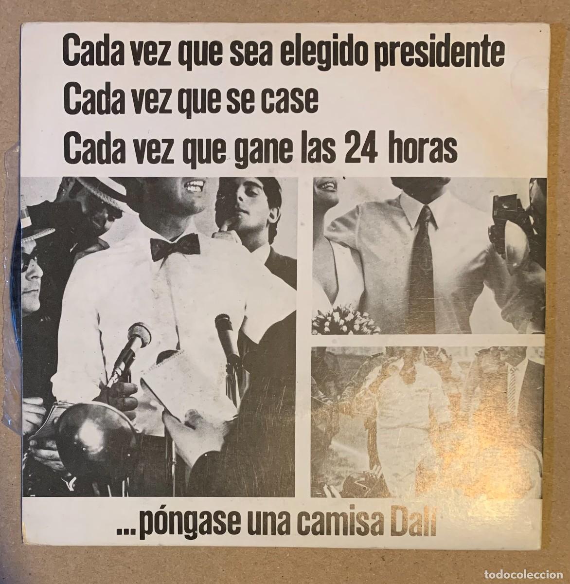Discos de vinilo: DALI SINGLE MUSICA DE LA CAMISA NUEVO - Foto 2