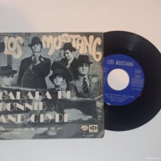 Discos de vinilo: LOS MUSTANG -BALADA DE BONNIE AND CLYDE -ENAMORADO DE LA NOVIA DE UN AMIGO -EMI 1968-