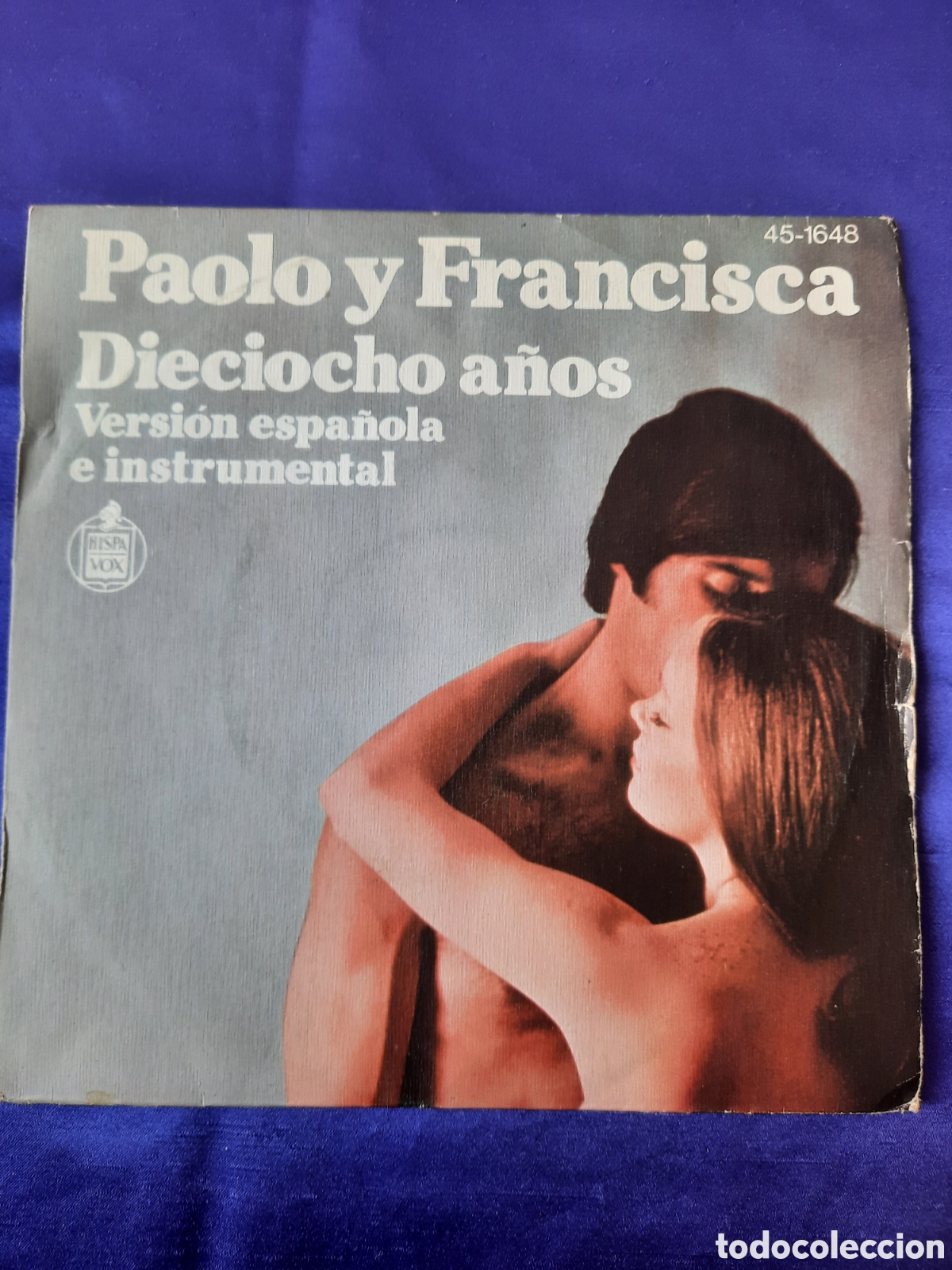 Dischi in vinile: Paolo y Francisca dieciocho a&ntilde;os 1978