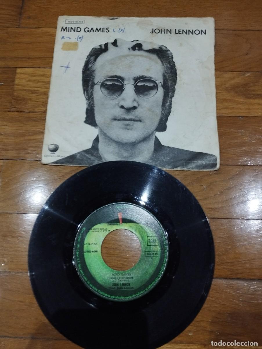 Discos de vinilo: JOHN LENNON - MIND GAMES - SINGLE 973 - Foto 1
