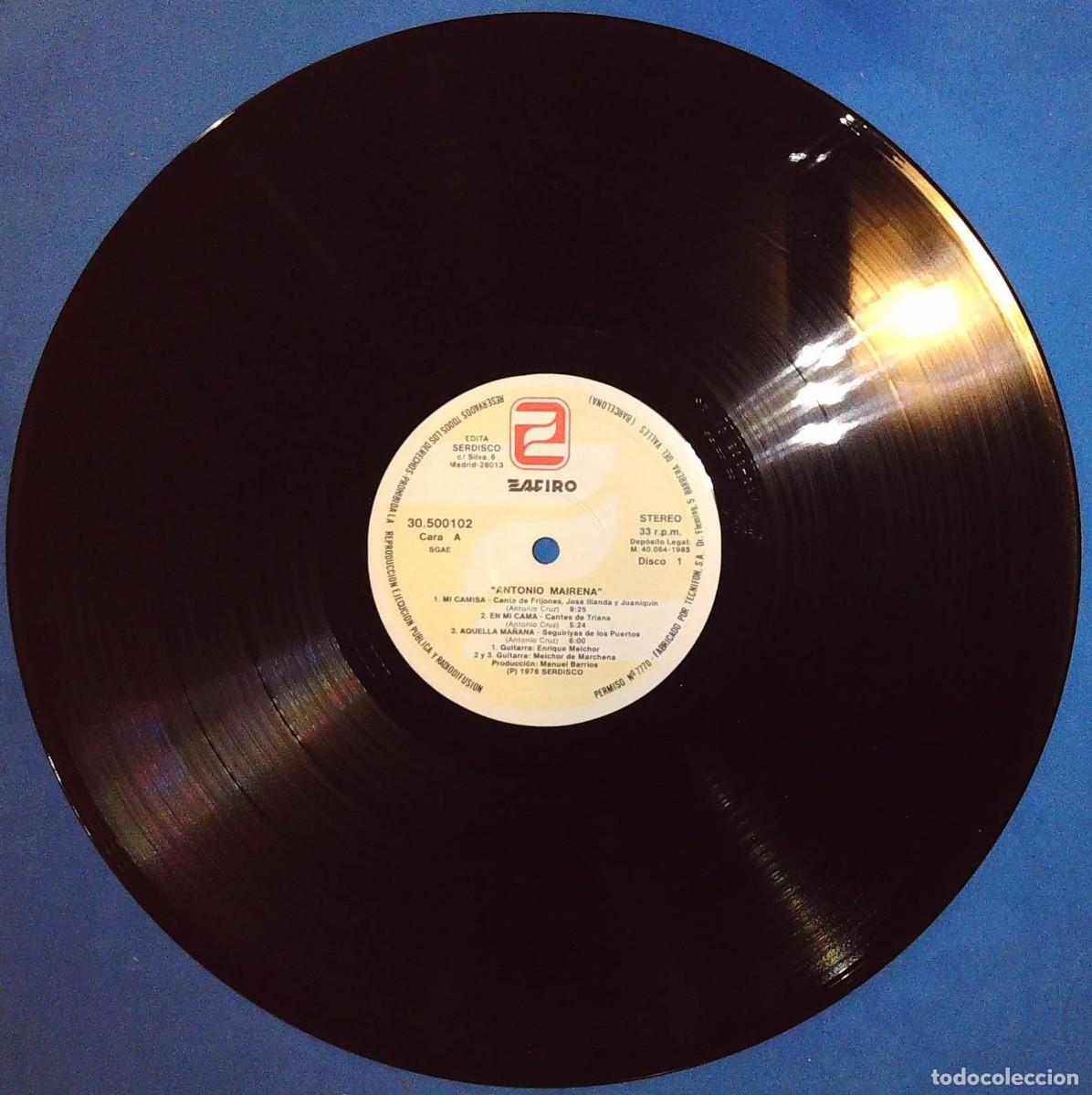 Discos de vinilo: 5 LPS DE ANTONIO MAIRENA - Foto 12