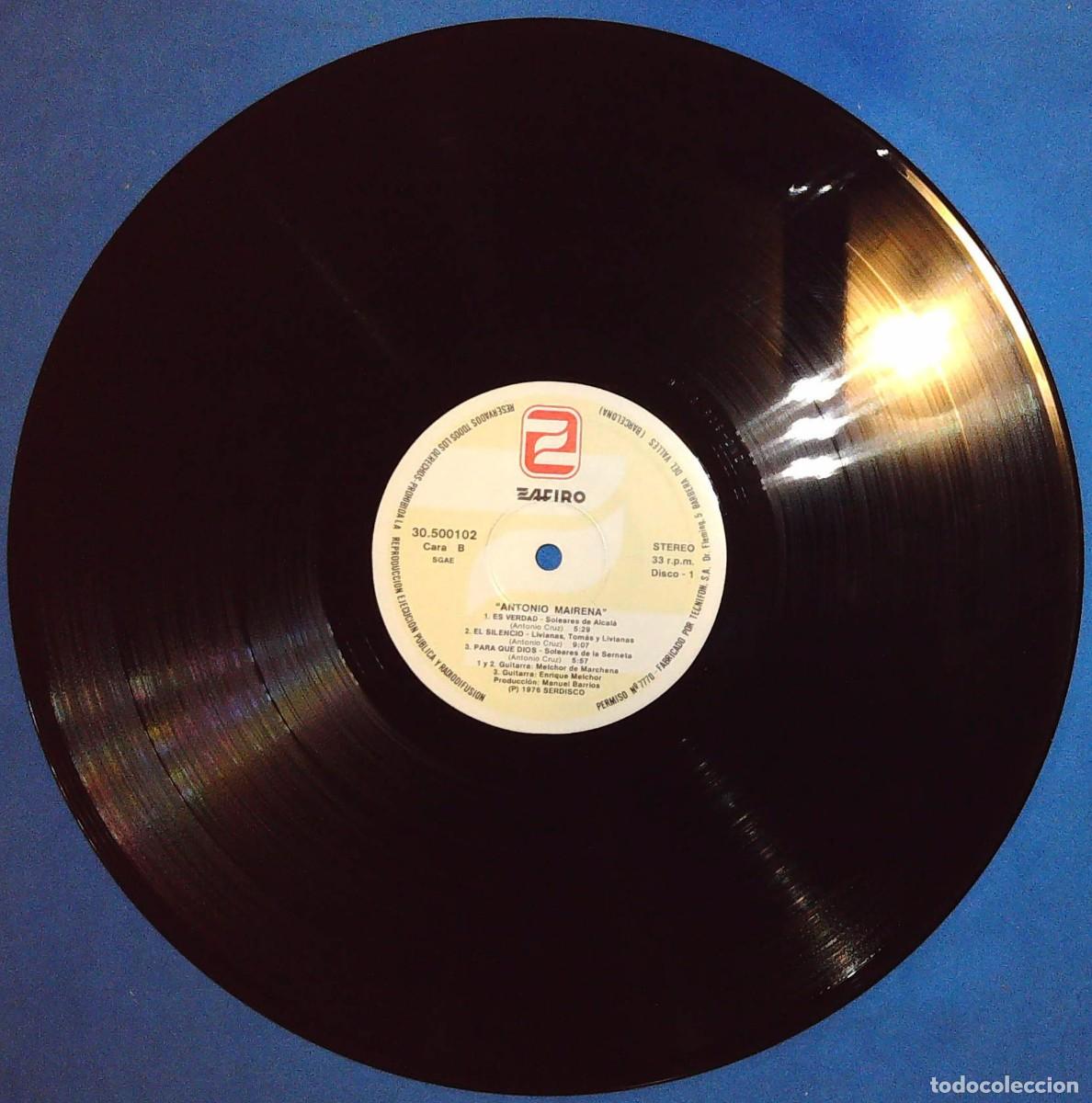 Discos de vinilo: 5 LPS DE ANTONIO MAIRENA - Foto 13