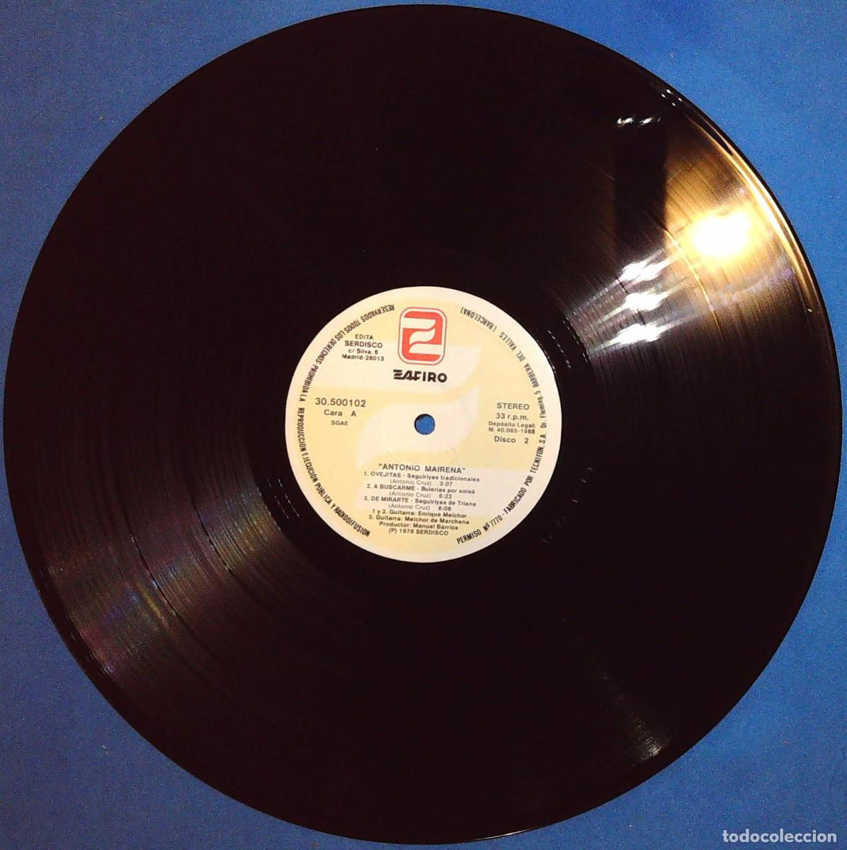 Discos de vinilo: 5 LPS DE ANTONIO MAIRENA - Foto 14
