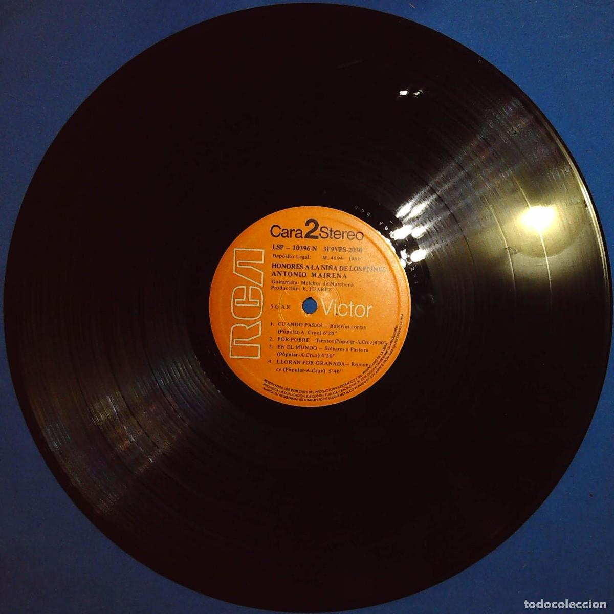 Discos de vinilo: 5 LPS DE ANTONIO MAIRENA - Foto 18