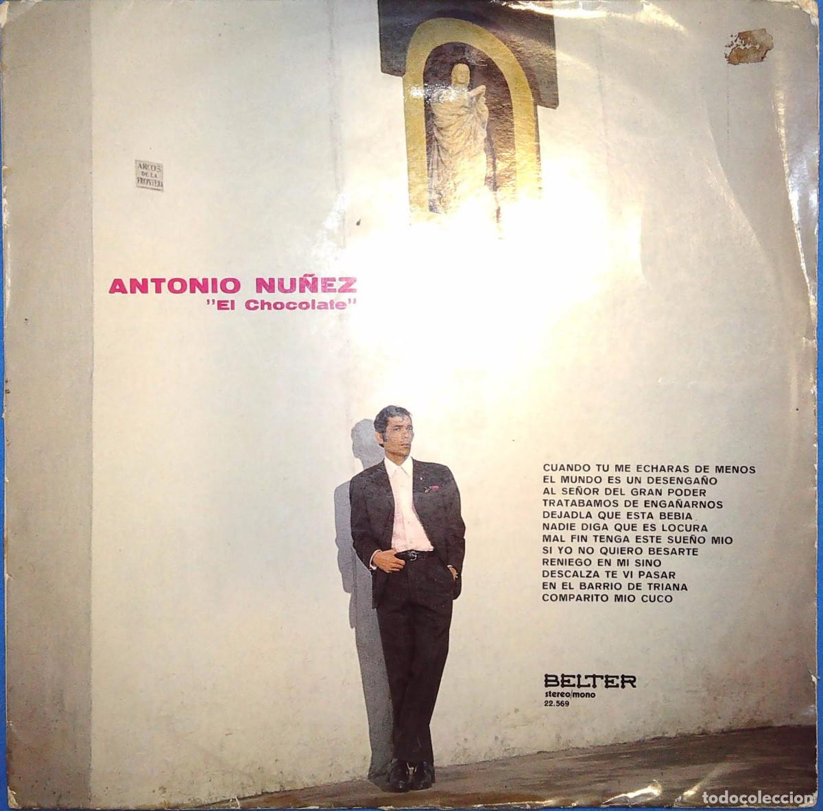 Discos de vinilo: 2 LPS, ANTONIO N&Uacute;&Ntilde;EZ &rdquo;EL CHOCOLATE - Foto 1