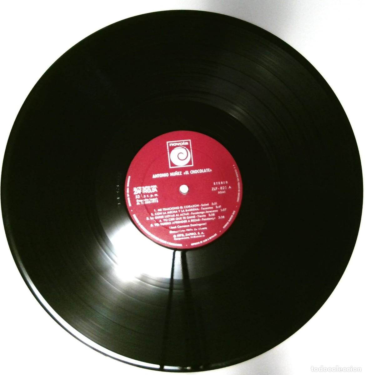 Discos de vinilo: 2 LPS, ANTONIO N&Uacute;&Ntilde;EZ &rdquo;EL CHOCOLATE - Foto 7
