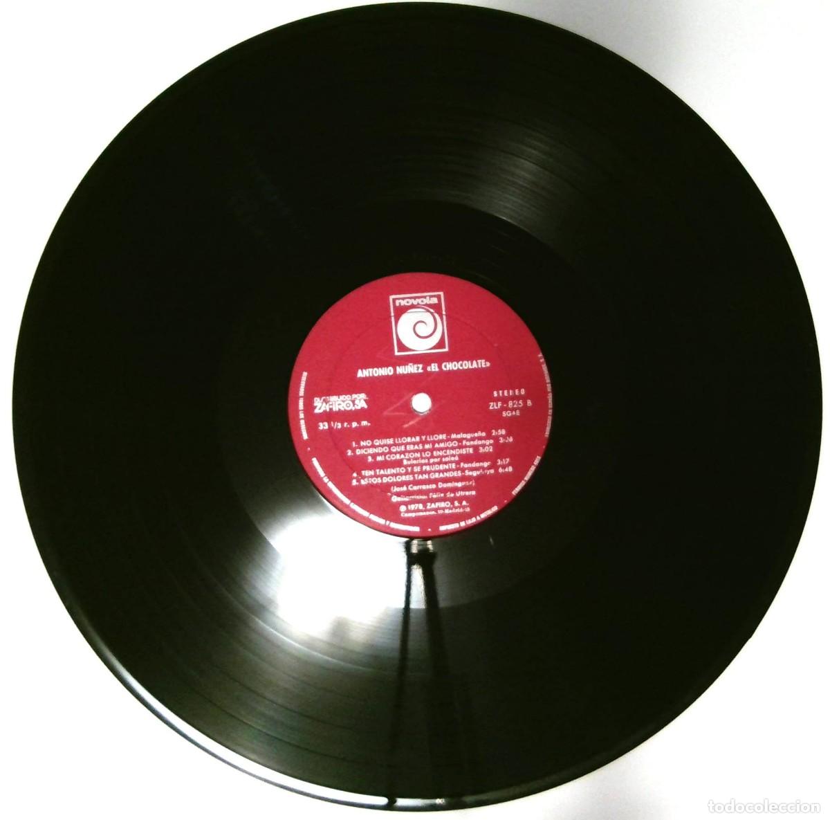 Discos de vinilo: 2 LPS, ANTONIO N&Uacute;&Ntilde;EZ &rdquo;EL CHOCOLATE - Foto 8