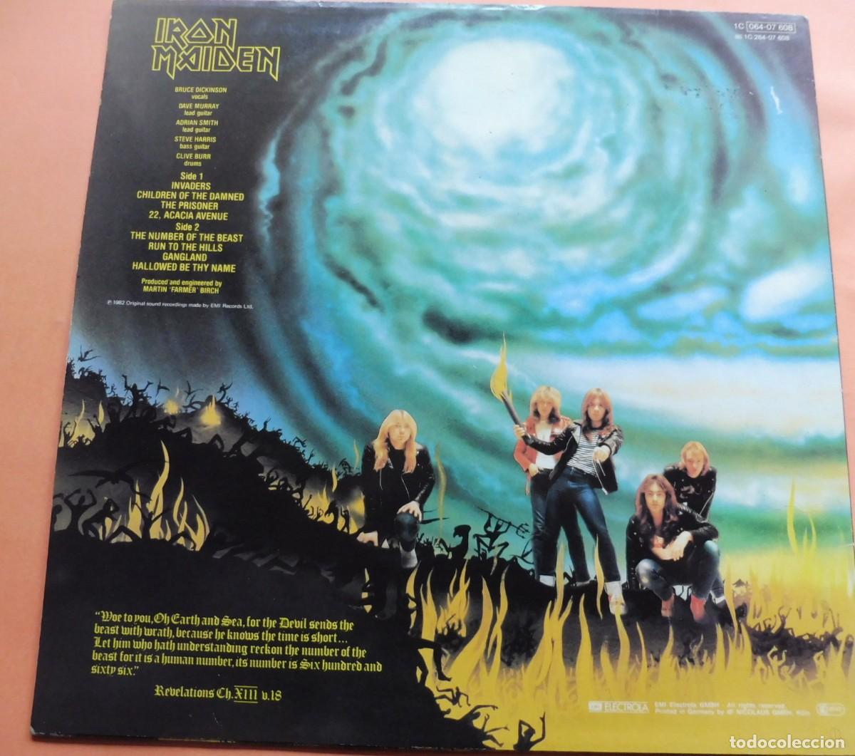 Compra Vinilo Iron Maiden - Somewhere Back In Time (2 Lp) Original