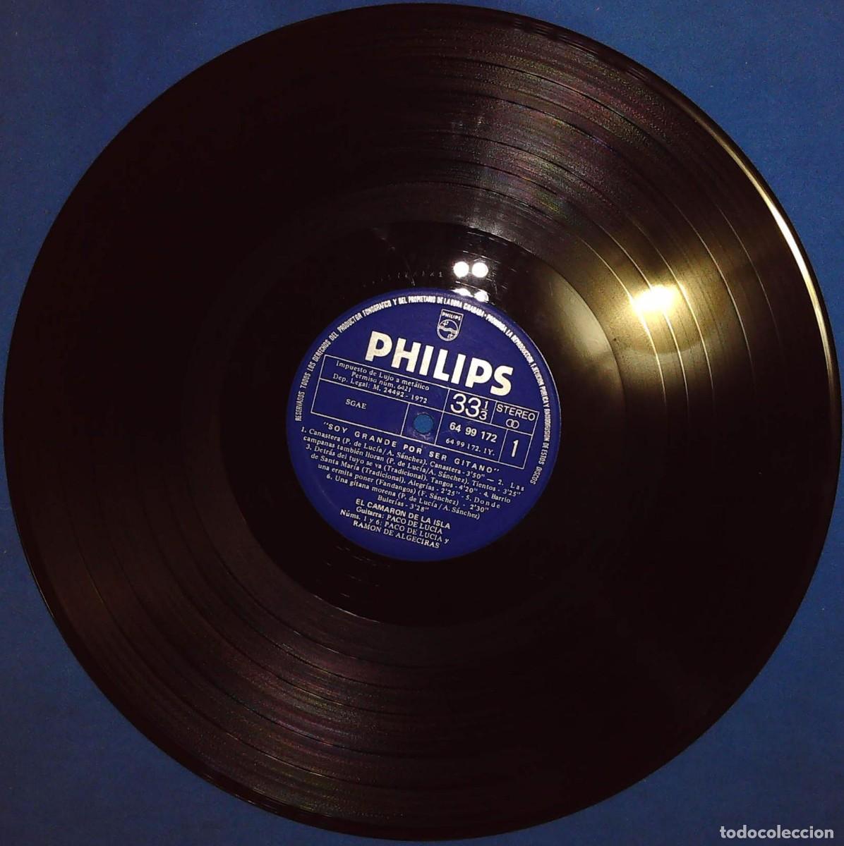Discos de vinilo: 2 LPS DE CAMAR&Oacute;N DE LA ISLA - Foto 7
