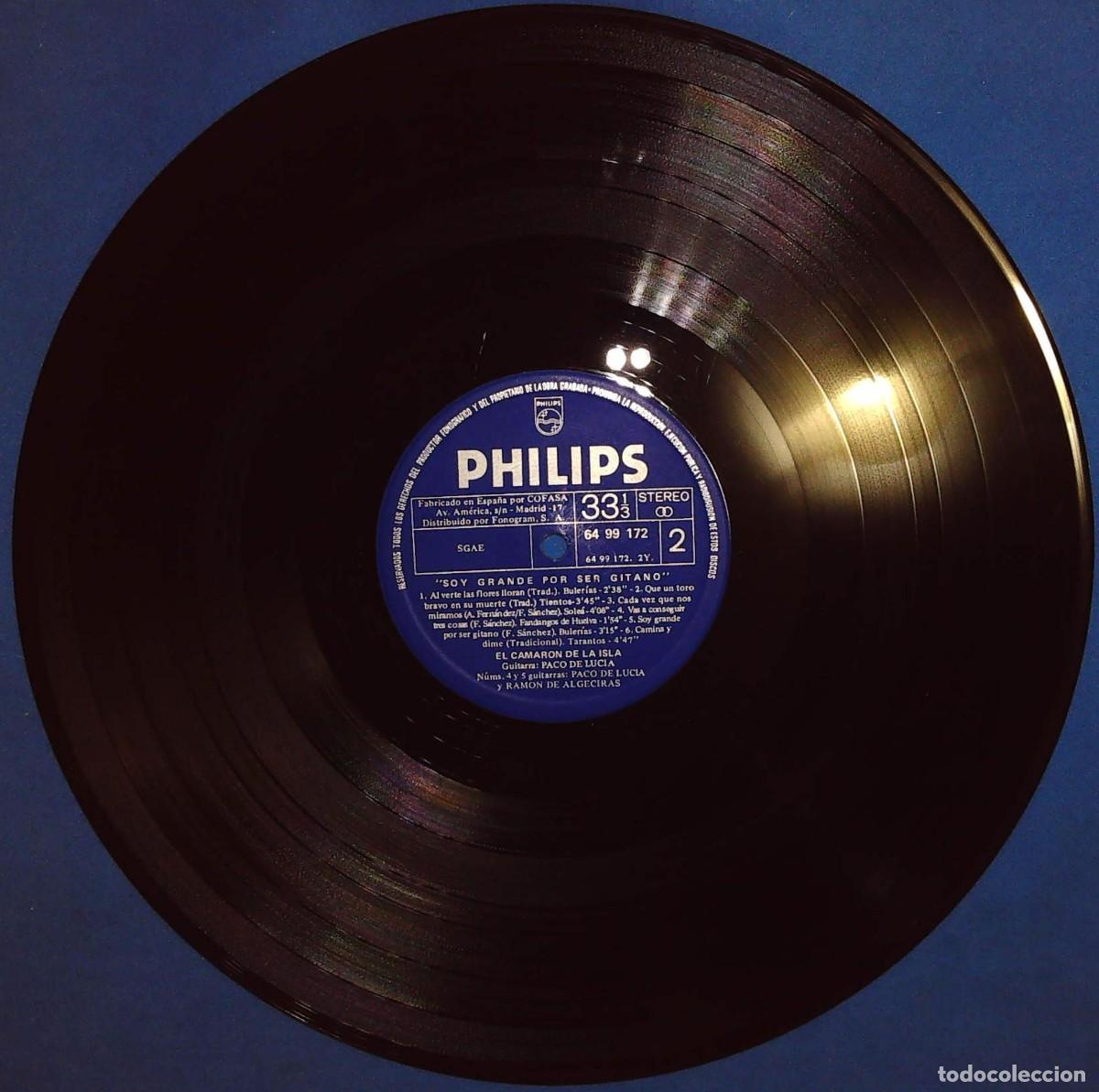 Discos de vinilo: 2 LPS DE CAMAR&Oacute;N DE LA ISLA - Foto 8