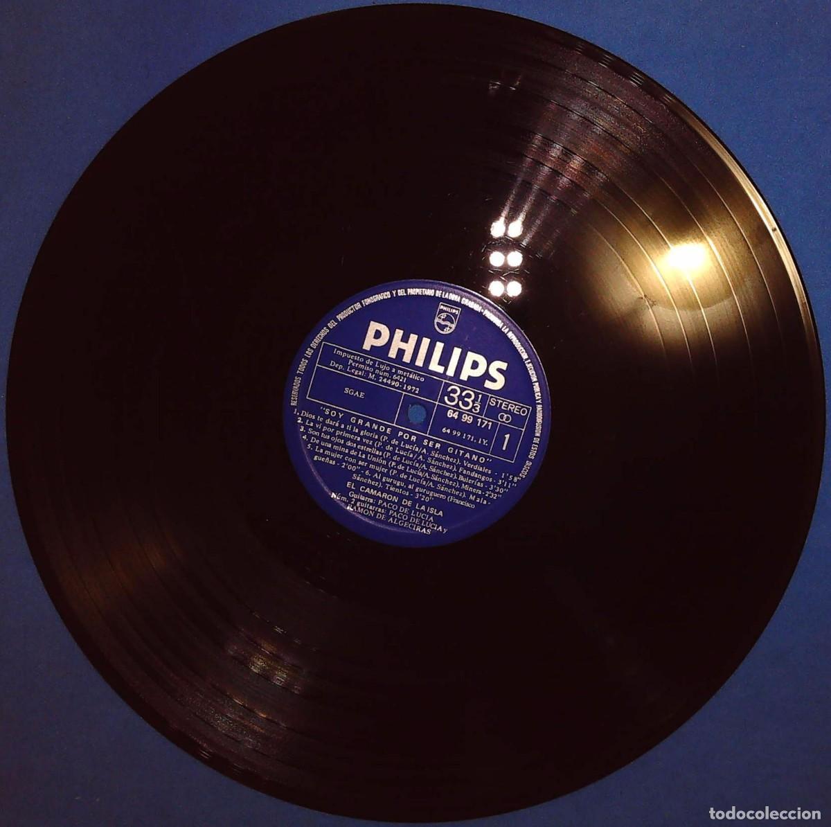 Discos de vinilo: 2 LPS DE CAMAR&Oacute;N DE LA ISLA - Foto 9